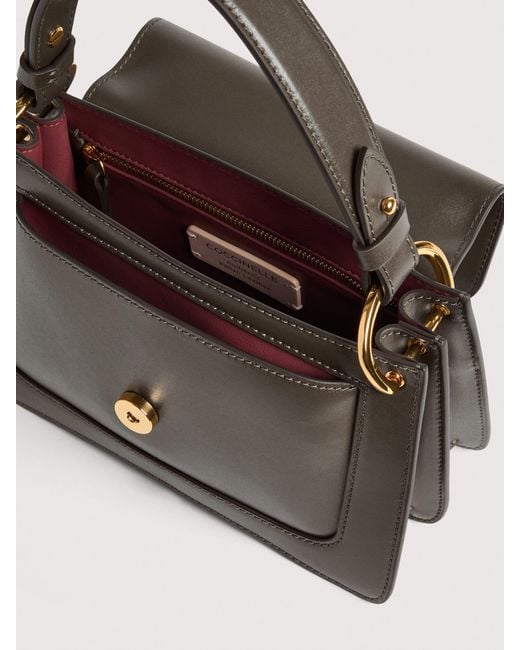 Coccinelle Multicolor Smooth Calf Leather Handbag C-Me Small