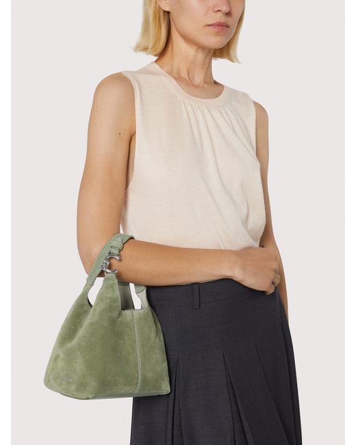Coccinelle Multicolor Suede Handbag C-Easy Suede Small