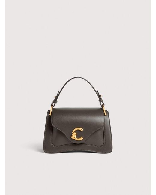 Coccinelle Multicolor Smooth Calf Leather Handbag C-Me Small