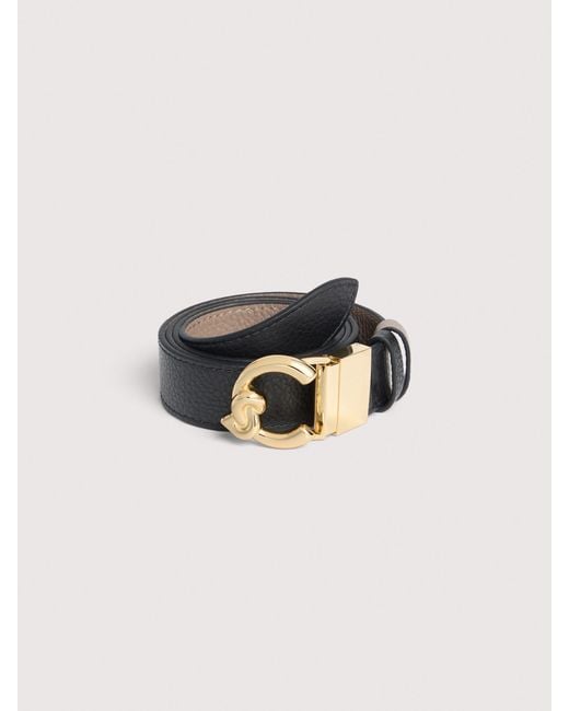 Coccinelle Multicolor Gürtel Aus Genarbtem Leder C-Me Bicolor
