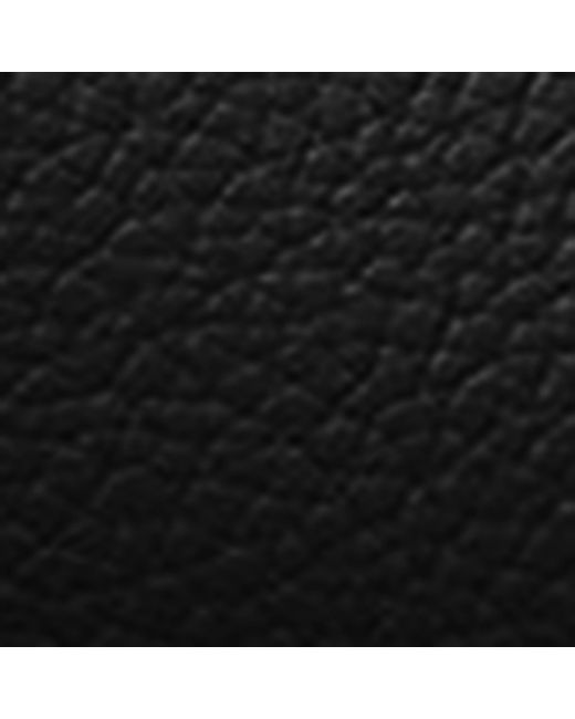 Coccinelle Metallic Leather And Metal Key Ring Basic Metal