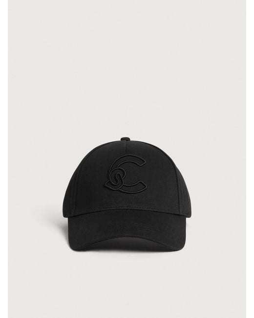 Coccinelle Black Cotton Cap C-Me
