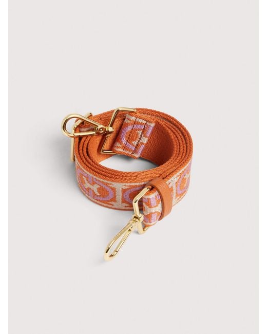 Coccinelle White Fabric Shoulder Strap Monogram