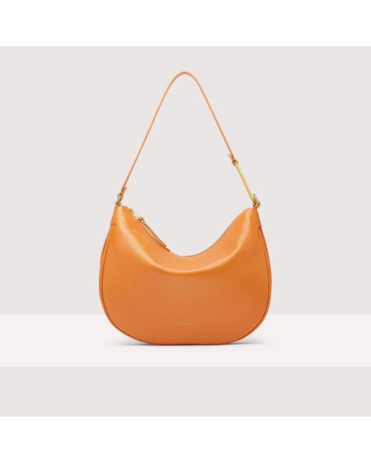 Coccinelle Priscilla Medium Hobo Bags in Orange | Lyst