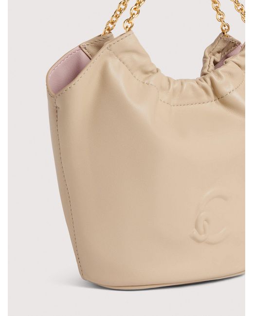 Coccinelle Natural Smooth Leather Minibag Smash Mini