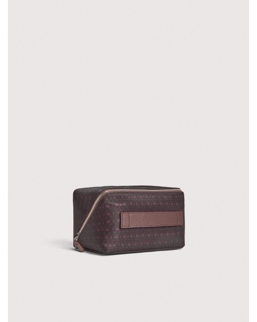 Coccinelle Multicolor Monogram Nylon Make-Up Bag Smart To Go Medium