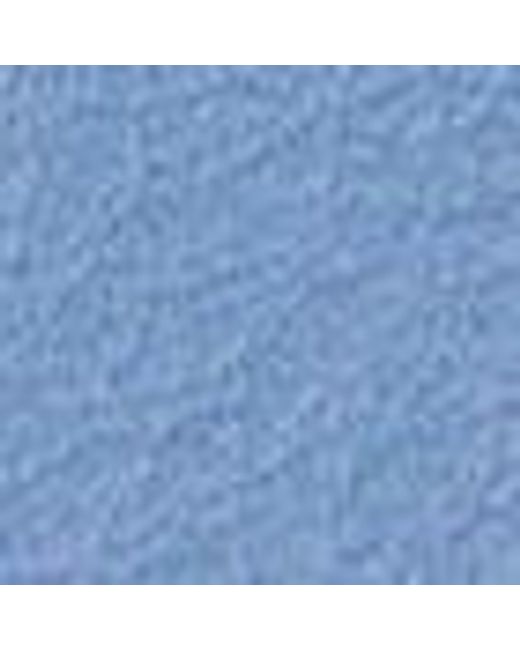 Coccinelle Blue Smooth Leather Tag Targhetta Personalizzabile