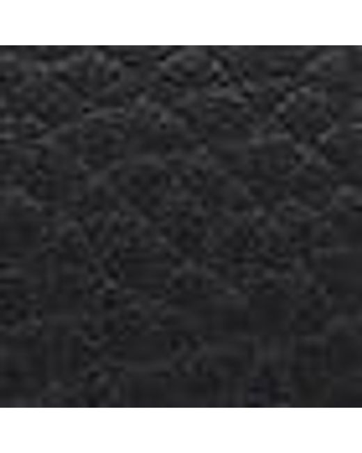 Coccinelle Black Necessaire aus genarbtem Leder Trousse Maxi