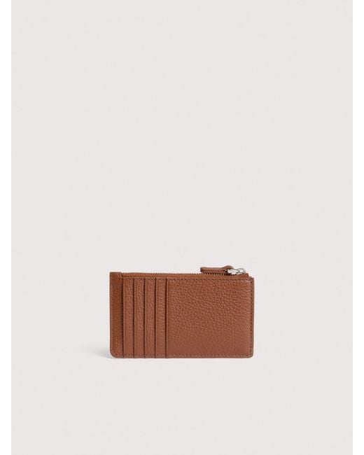 Coccinelle Multicolor Grained Leather Card Holder Smart To Go Small