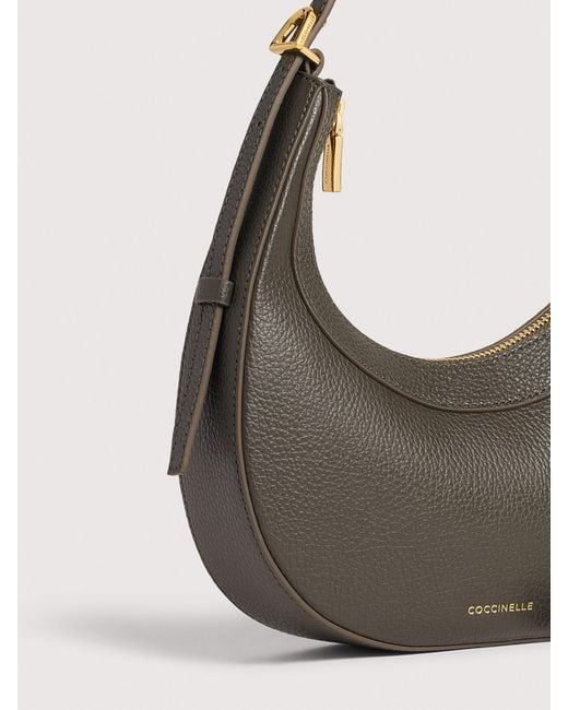 Coccinelle Multicolor Grained Leather Minibag Whisper Mini