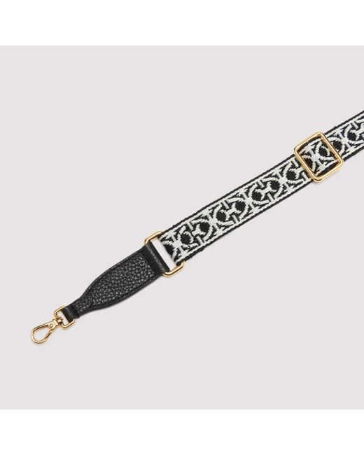 Coccinelle Black Grained Leather Phone Holder Pixie Mini