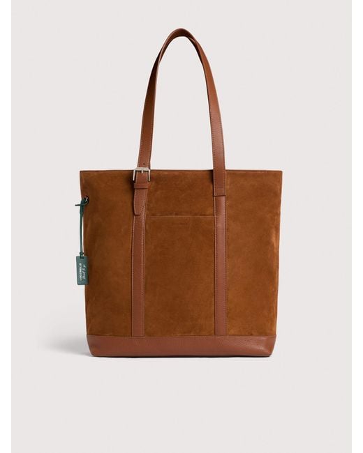 Coccinelle Brown Schultertasche Aus Wildleder Smart To Go Suede
