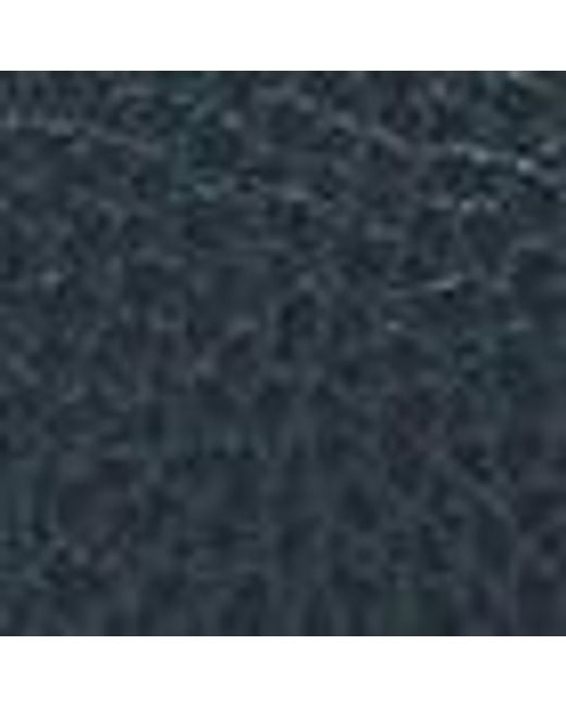 Coccinelle Blue Grained Leather Crossbody Bag Tebe Small