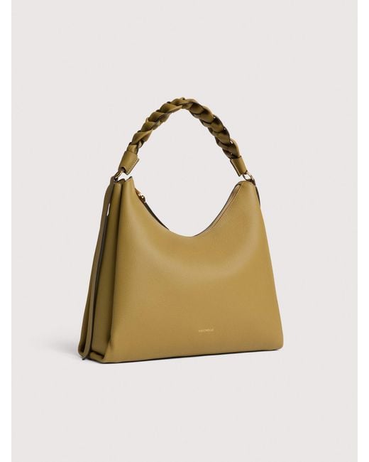 Coccinelle Multicolor Two-Sided Leather Shoulder Bag Boheme Medium