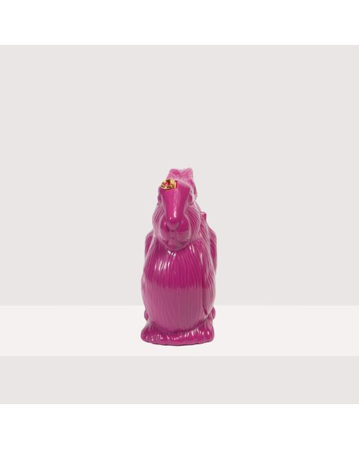 Borsa a tracolla in Plastica di recupero e Pelle con grana Rabbit Bag di Coccinelle in Pink