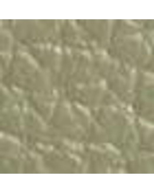 Coccinelle Natural Small Grainy Leather Purse Metallic Soft