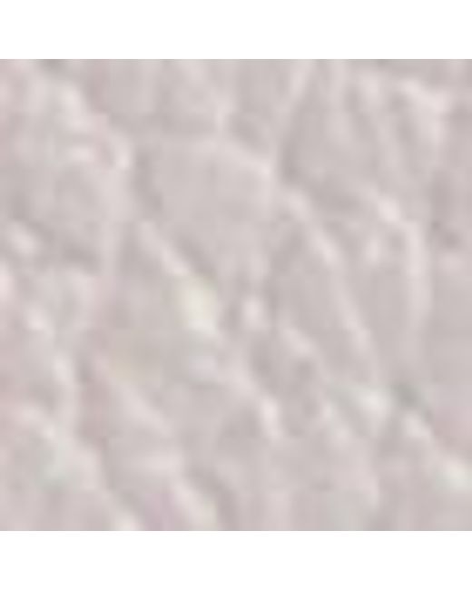 Coccinelle Natural Grainy Leather Purse Metallic Medium