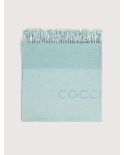 Coccinelle Blue Beach Towel And Pareo Summer Kit
