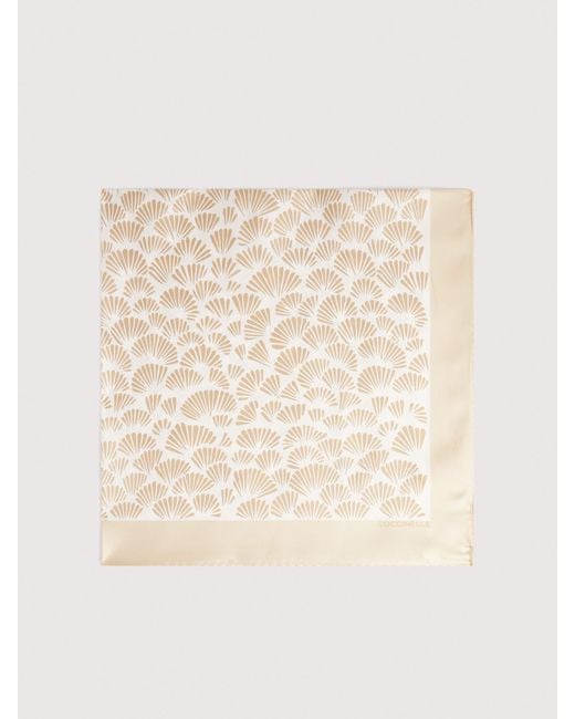 Coccinelle Natural Halstuch Aus Seide Shell
