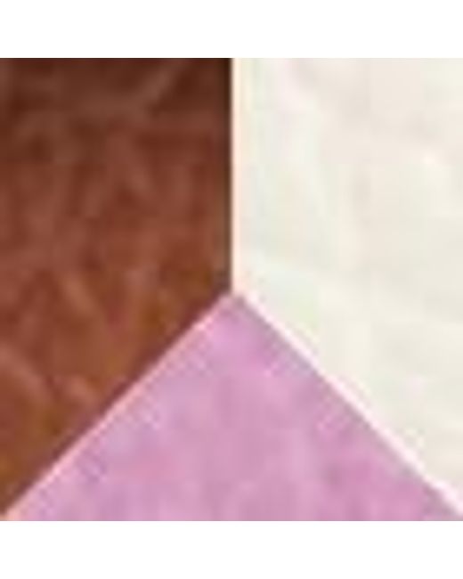 Coccinelle Pink Grained Leather Wallet Nami Small