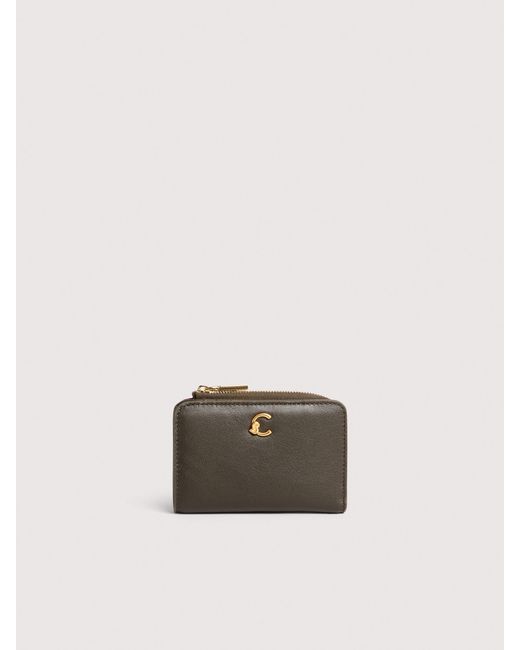 Coccinelle Natural Smooth Leather Wallet C-Me Small