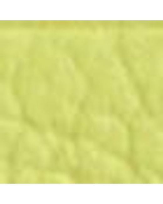 Coccinelle Yellow Grainy Leather Card Holder Metallic Small
