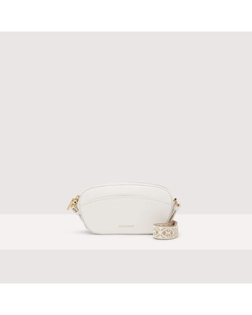 Coccinelle Natural Grained Leather Minibag Enchanteuse