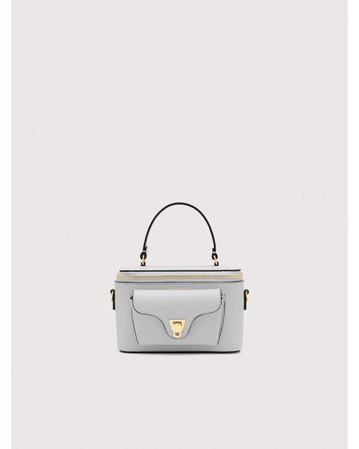 Coccinelle Natural Grained Leather Minibag Beat Generation