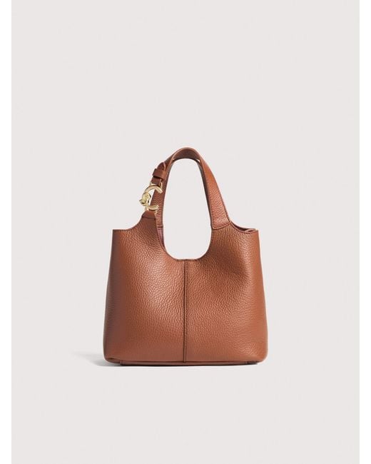 Coccinelle Multicolor Grained Leather Handbag C-Easy Small