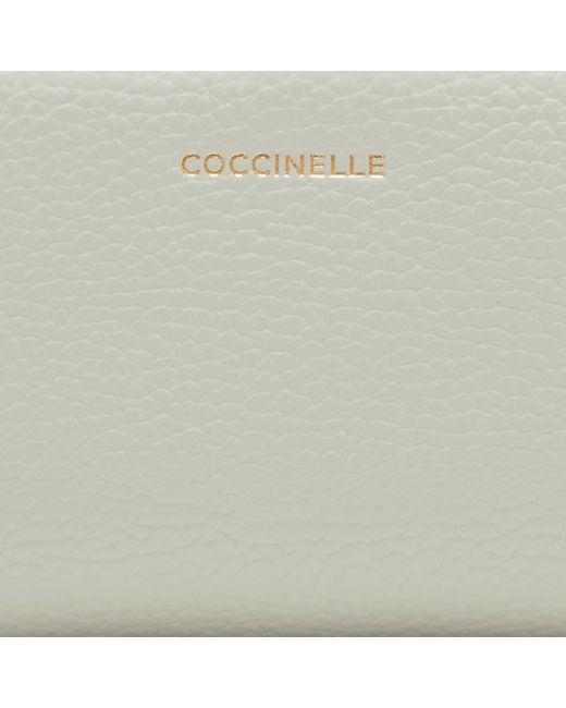 Coccinelle Multicolor Large Grained Leather Wallet Softy