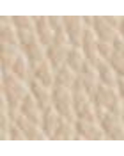 Coccinelle Natural Grained Leather Handbag Double Beat Medium