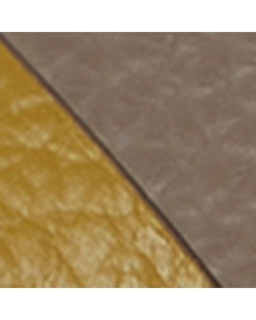Cintura in Pelle con grana Logo C Reversible di Coccinelle in Metallic