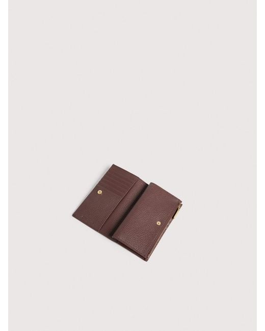 Coccinelle Multicolor Medium Grained Leather Wallet Metallic Large