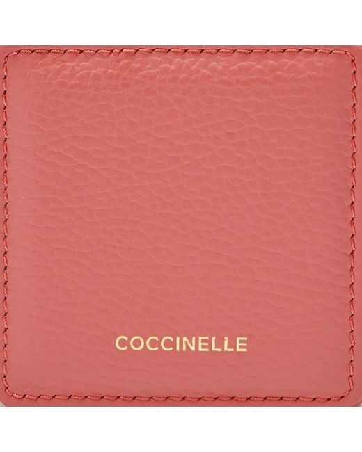 Coccinelle Grained Leather Jewellery Case Jewelry Box in Red | Lyst