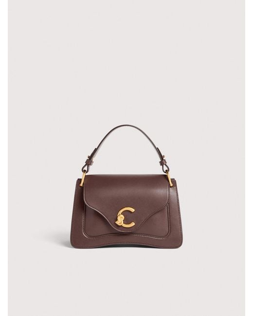 Coccinelle Multicolor Smooth Calf Leather Handbag C-Me Small