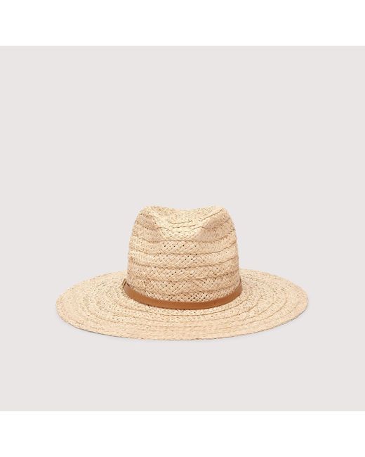 Coccinelle Natural Straw Hat Frances