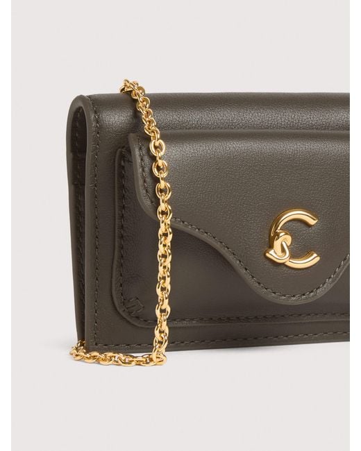 Coccinelle Natural Smooth Leather Card Holder C-Me