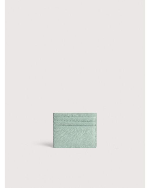 Coccinelle Multicolor Grainy Leather Card Holder Metallic Small