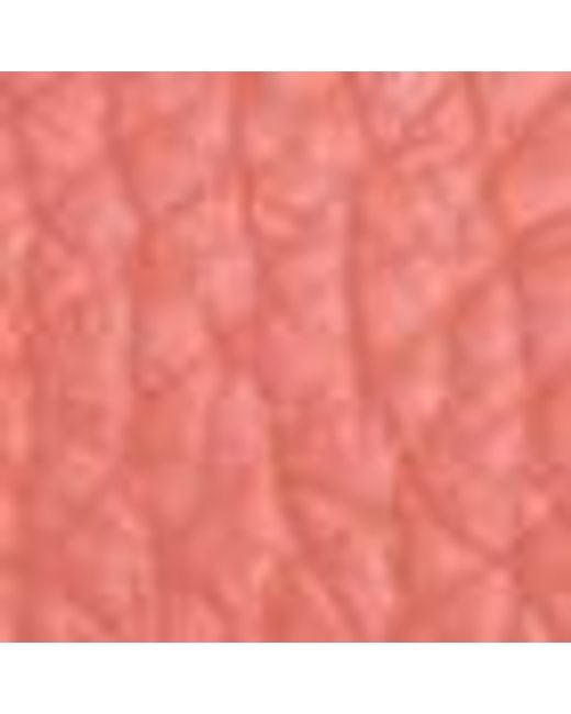 Coccinelle Pink Grained Leather Make-Up Bag Helga Small