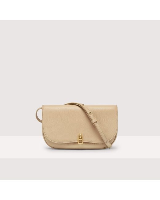 Coccinelle Natural Grained Leather Minibag Magie