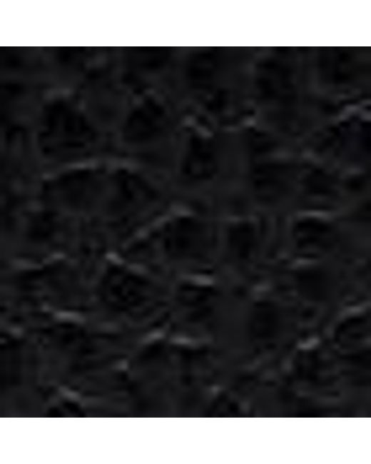 Coccinelle Black Grained Leather Clutch Bag Arlettis Mini
