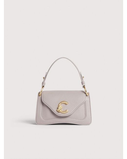 Coccinelle Natural Grained Leather Handbag C-Me Mini