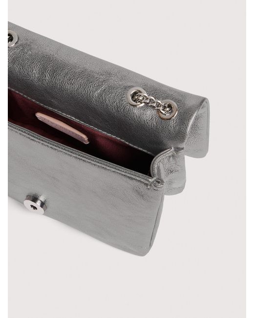 Coccinelle White Smooth Leather Minibag Dulse Mini