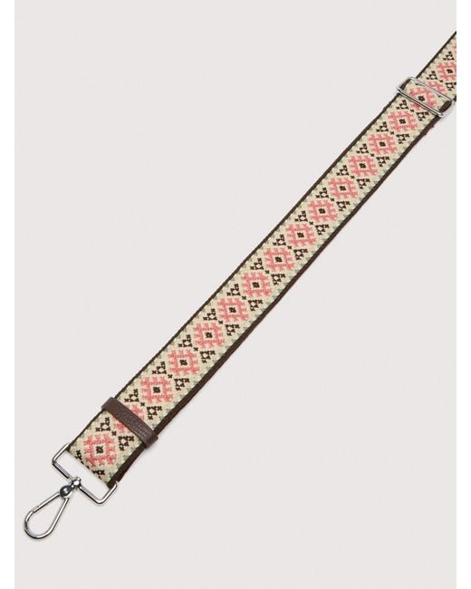 Coccinelle White Fabric Shoulder Strap Nordic