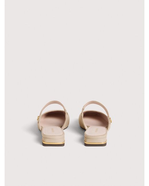 Coccinelle Natural Smooth Leather Clogs C-Everyday