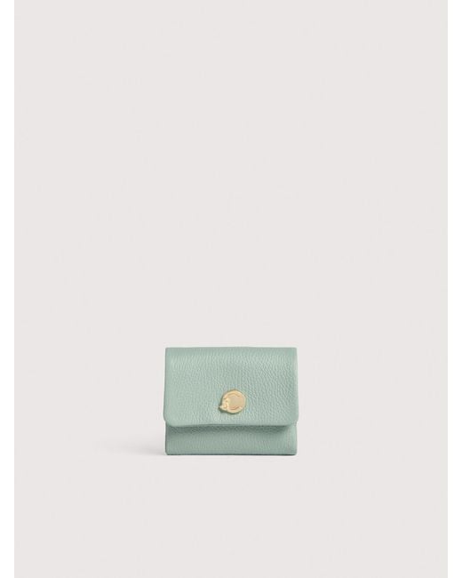 Coccinelle Multicolor Grained Leather Wallet C-Me Softy Small