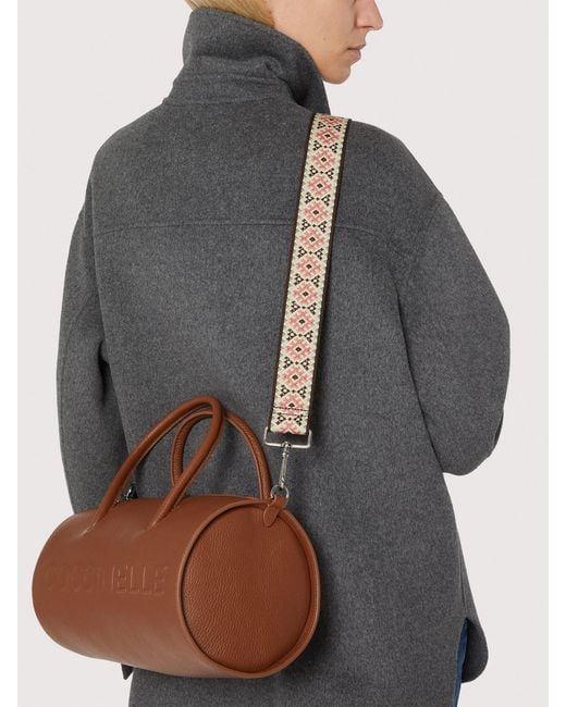 Coccinelle White Fabric Shoulder Strap Nordic