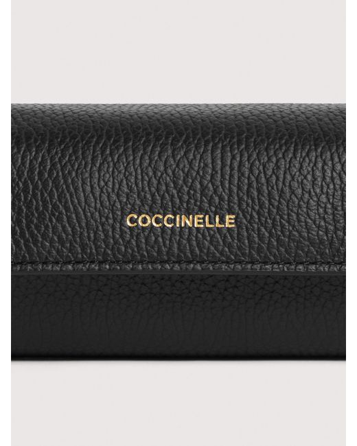 Coccinelle White Grained Leather Jewellery Case Jewelry Medium