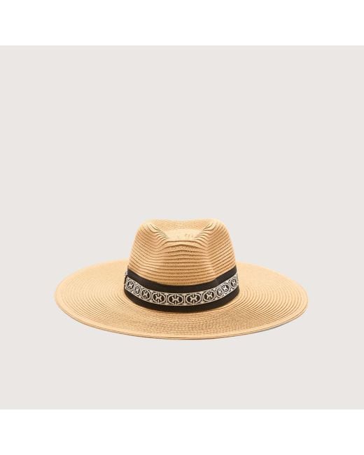 Coccinelle Natural Raffia Hat Jolanda