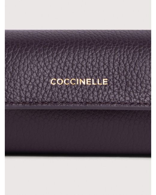 Coccinelle Multicolor Grained Leather Jewellery Case Jewelry Box